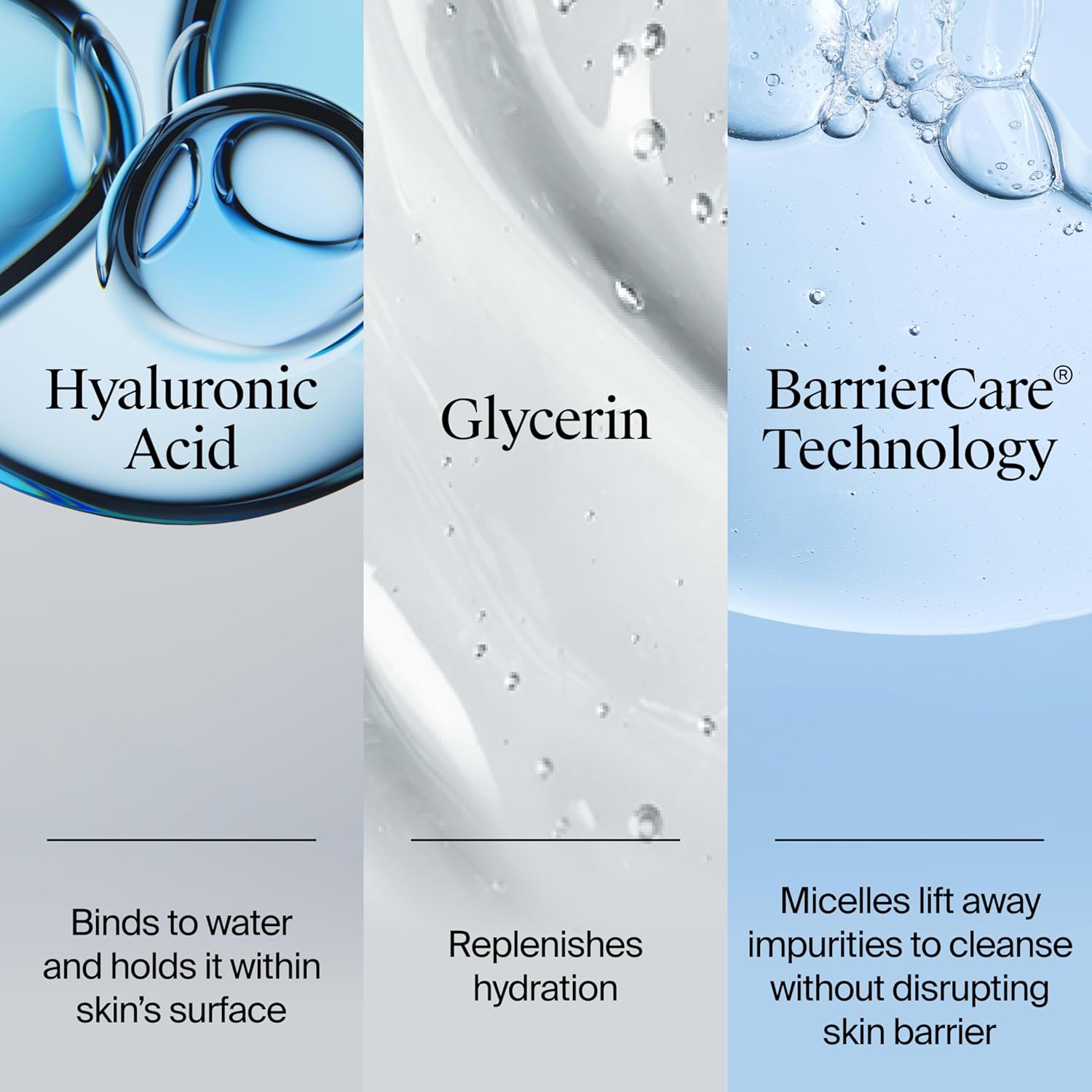 Neutrogena Hydro Boost Face Wash, Fragrance Free, Hydrating Facial Cleanser with Hyaluronic Acid, Daily Foaming Face Wash & Makeup Remover, Hypoallergenic Gel Cleanser, 7.8 fl. oz - Image 5