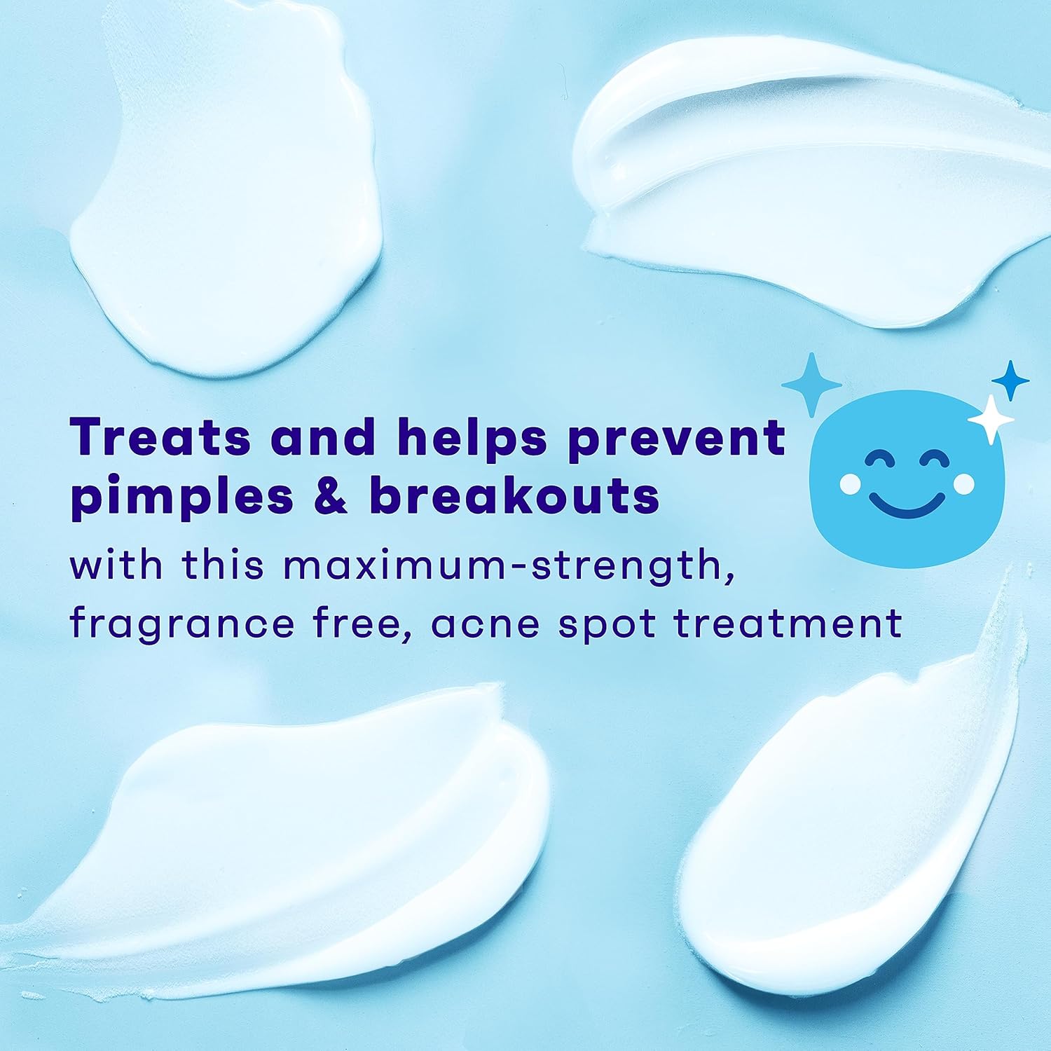 Clean & Clear Persa-Gel 10 Oil-Free Acne Spot Treatment with Maximum Strength 10% Benzoyl Peroxide, Topical Pimple Cream Visibly Reduces Acne in One Day, Fragrance-Free, 1 fl. oz - Image 4