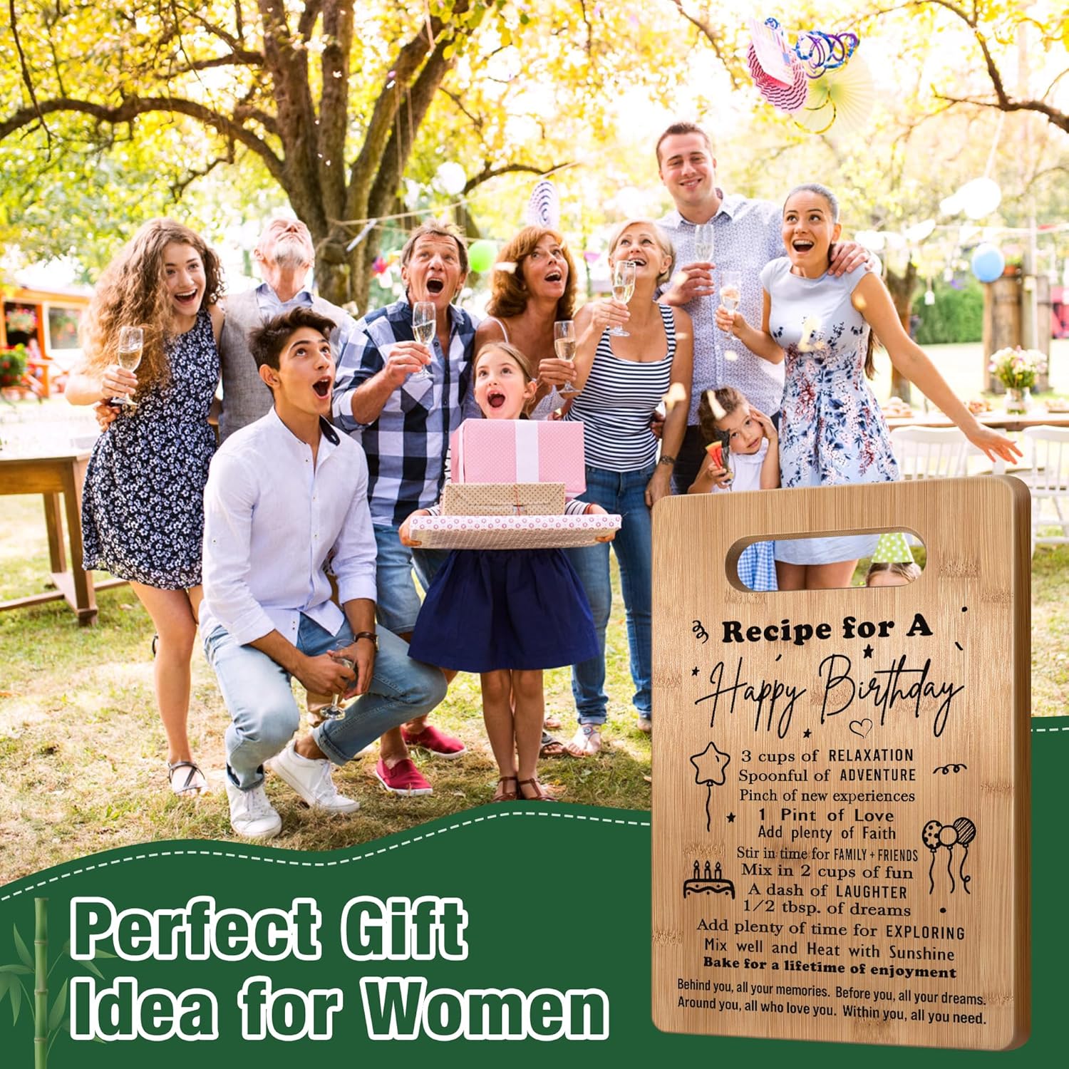 2026 Birthday Gifts for Women Men, Birthday Gifts for Her Him, Years Old Birthday Gifts, Birthday Gift Ideas, Birthday Decorations for Women Men, Happy Birthday Cutting Board Gifts - Image 6