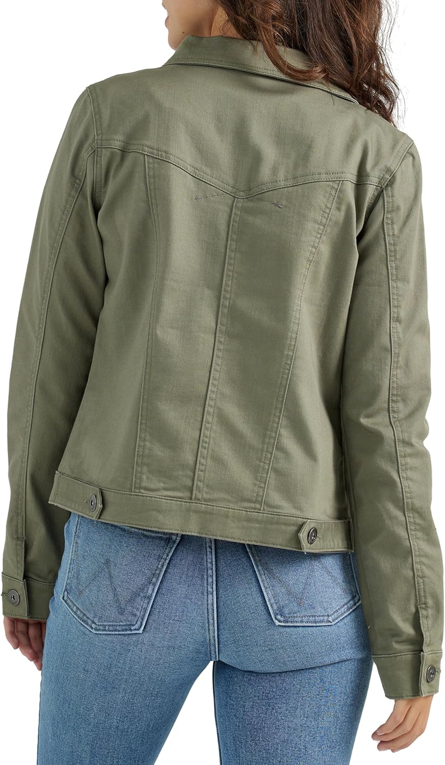 Wrangler Authentics womens Stretch Denim Jacket - Image 2