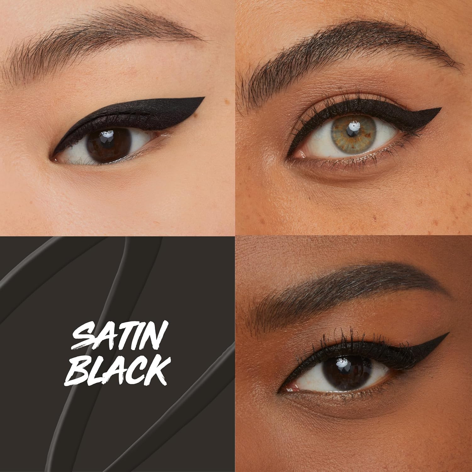 Maybelline Eyestudio Master Precise All Day Waterproof Liquid Eyeliner Makeup, Black, 1 Count (Packaging May Vary) - Image 4