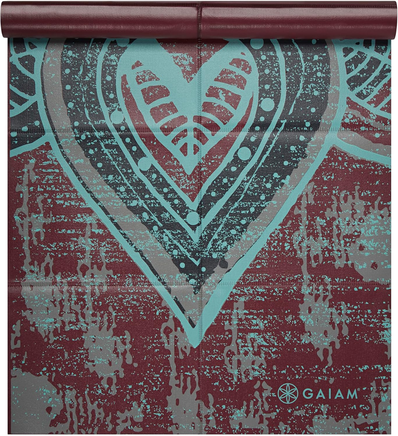 Gaiam Yoga Mat - Folding Travel Fitness & Exercise Mat - Foldable Yoga Mat for All Types of Yoga, Pilates & Floor Workouts (68"L x 24"W x 2mm Thick)
