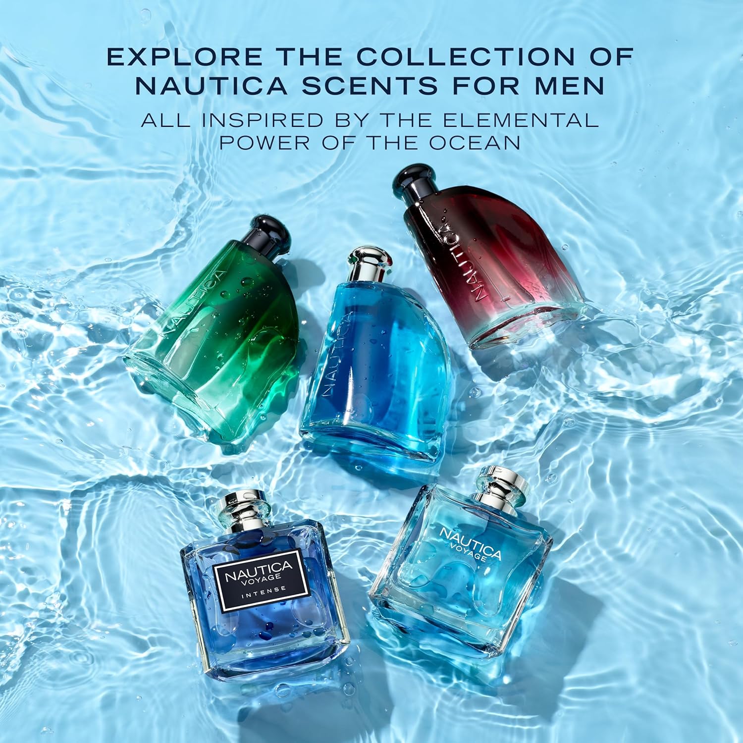 Nautica Midnight Voyage Giftset, 1.6oz EDT + 0.33 fl oz Pen Spray, Notes of Pink Pepper, Amber, and Mint, Men's Fragrance, Long Lasting, Everyday Fragrance, Travel Size - Image 4