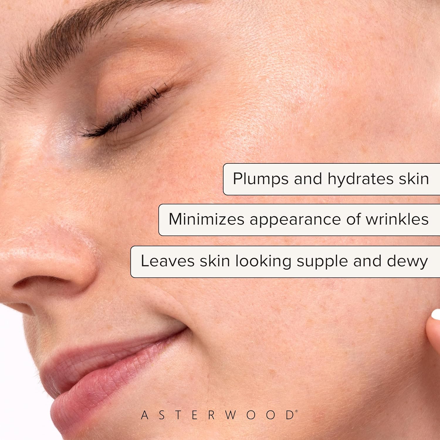 Asterwood Hyaluronic Acid Serum for Face - Plumping, Anti-Aging, Hydrating - Fragrance-Free - 1 Fl Oz - Image 2