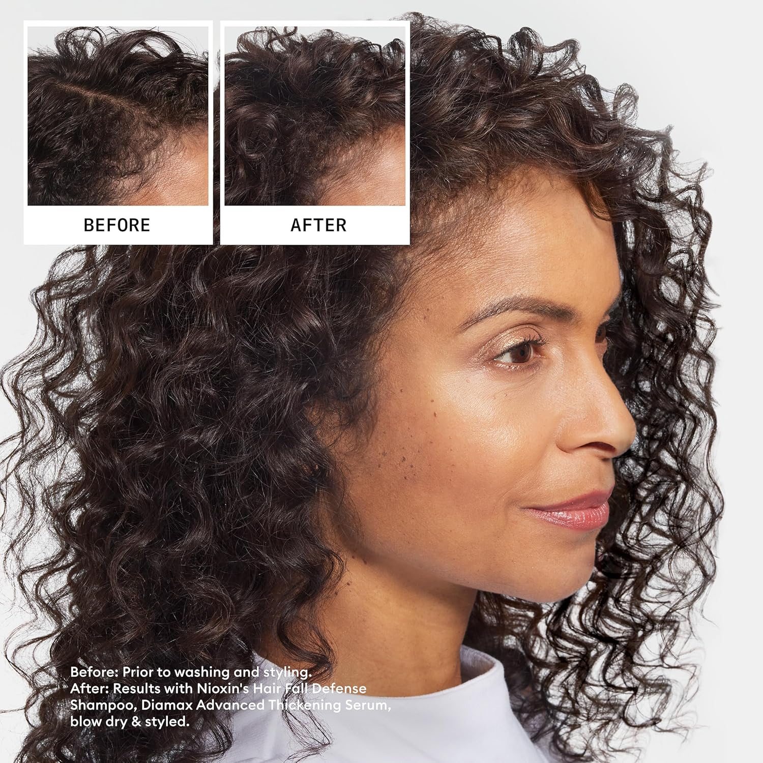 Nioxin Hair Fall Defense Shampoo | Activates Hair Follicles for Visibly Less Hair Loss| With Lauric Acid, Caffeine, Niacinamide and Sandalore - Image 4