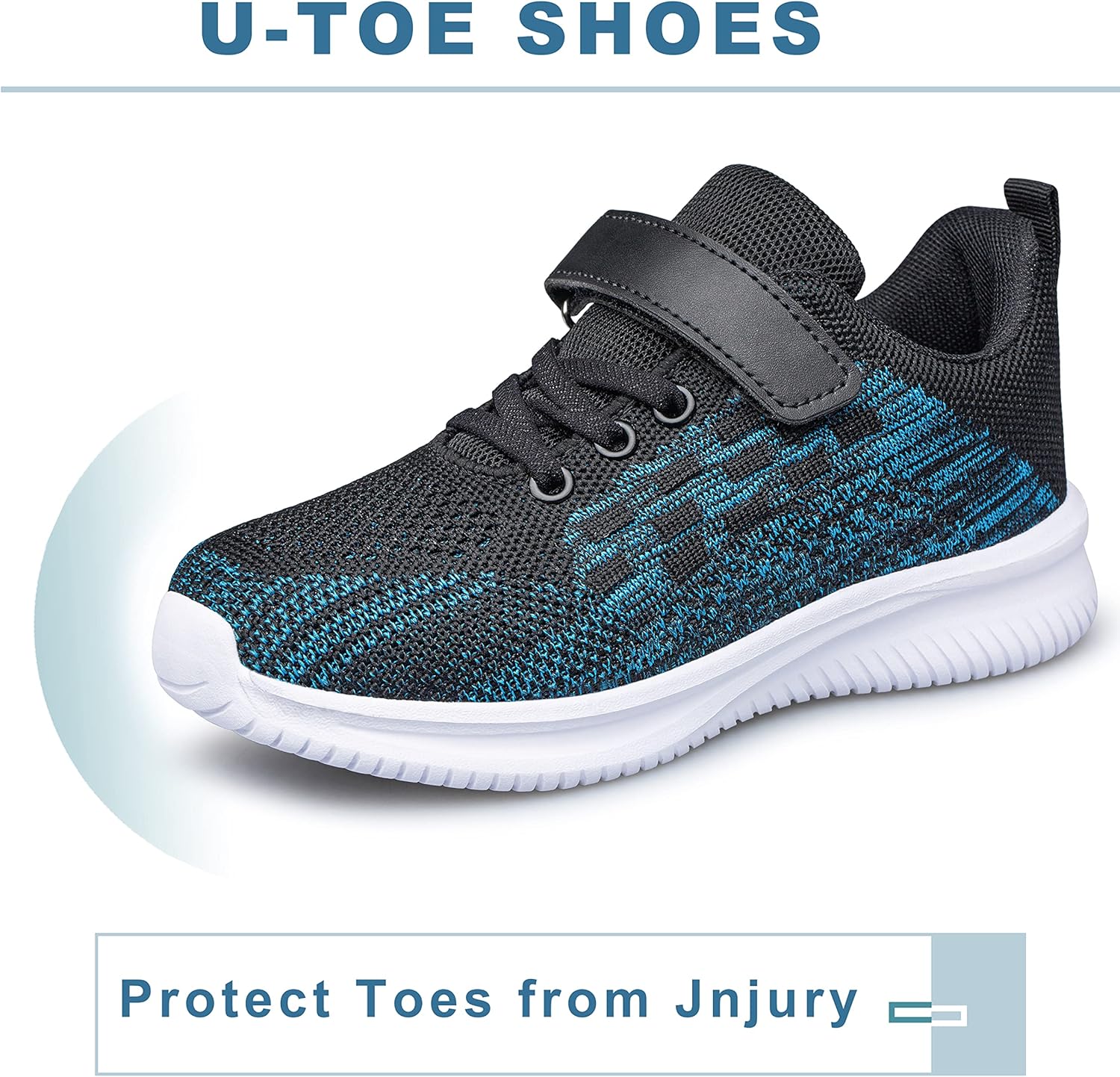 BNV Boys Girls Sneakers Kids Shoes Unisex Lightweight Breathable Athletic Running Tennis Fitness Shoes for Toddler/Little Kid/Big Kid - Image 3