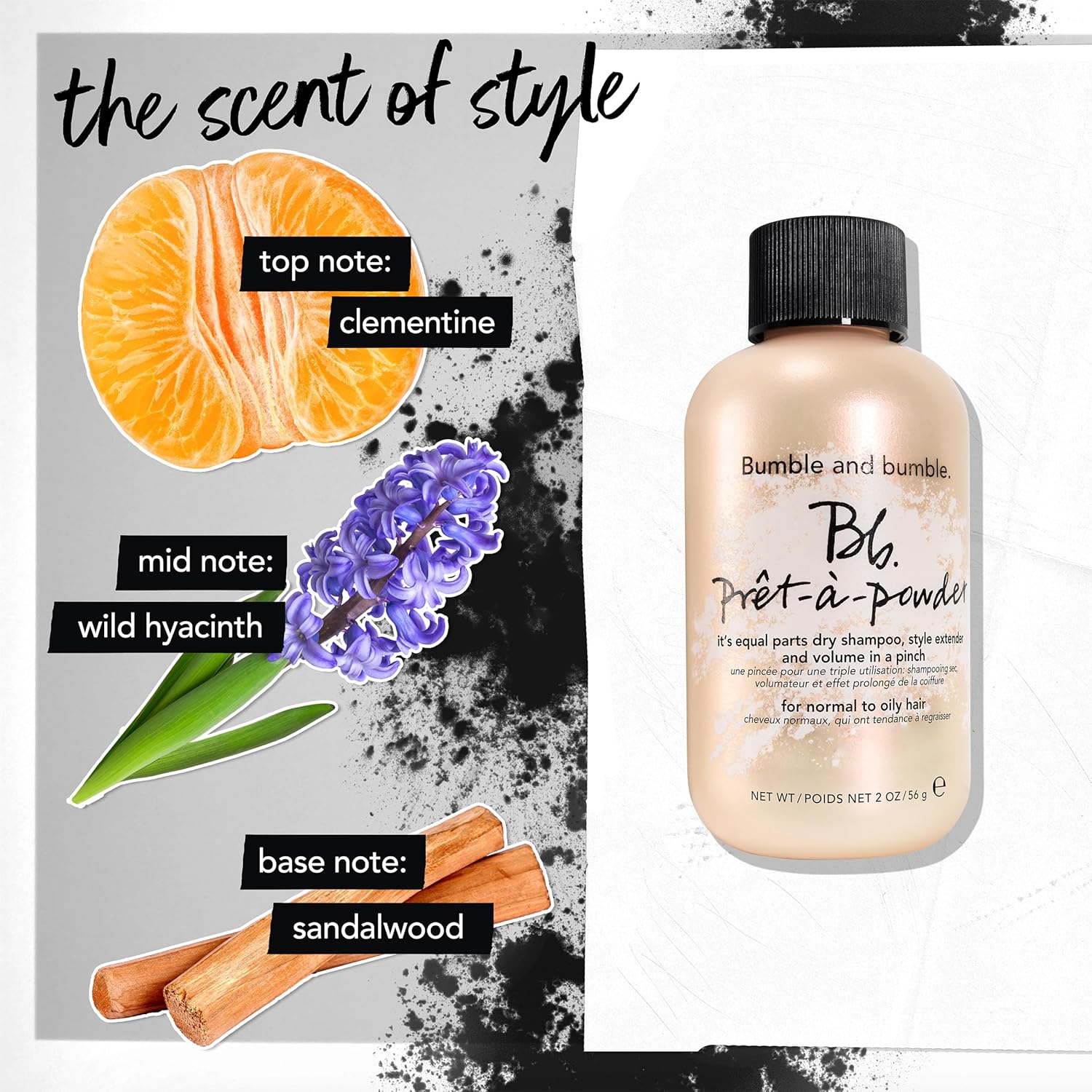 Bumble and bumble. Prêt-à-powder Dry Shampoo Powder | Adds Volume, Texture + Absorbs Oil | Non-Aerosol | For All Wavy + Straight Hair Types - Image 6