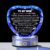 Mom Gifts From Daughter Mothers Day Gifts – Crystal Engrave Thank You Mom Gifts with Led Colourful Light Base, Unique Funny Birthday Anniversary Valentines Gifts Her Girlfriend MOM