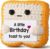 A little Birthday Toast to you – Funny Happy Birthday Gifts for Women, Men, Mom, Dad, Friend, Best Gifts for Her Ideas – Unique Crochet Toast Gift Card – Cute Easter Basket Stuffers for Daughter, Son