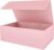 Pink Gift Box 10″ x 6″ x 3″ with Magnetic Closure Lid Gift Boxe for Presents,Bridesmaid Gifts Boxes,Cute Box,Birthday Gift box,Luxury for Gift Packaging, Magnetic Gift Boxe for Wrapping Gifts (Pink)