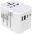 European Travel Plug Adapter, Universal Travel Adapter with PD Fast Charging, 5-Port (1 AC/2 USB-A/2 USB-C) International Power Adapter with Fuse Surge Protection for US EU UK AU – White
