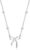 Easter Basket Stuffers – Dainty Bow Necklace for Women 14K Gold Plated Cute Choker Small Pendant Charm Necklaces Teen Gift Trendy Stuff Personalized Jewelry
