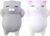 Nutty Toys Squishy Cat Set – 2″ Soft Silicone Kawaii Kitties, Top Stress Relief Toy 2026, Unique Kids & Adults Egg Filler Gift Idea, Best Teenage Girl, Teen Boy & Tween Easter Basket Stuffers Present