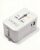 20W PD Fast Charging Universal Travel Adapter, 3-in-1 with 1 Type-C & 1 USB-A Ports, European Plug, International Power Adapter for US/JP/EU/UK/AUS/CHN, Worldwide Travel Essentials White