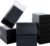 26 PCS Rectangle Drawer Kraft Boxes Small Cardboard Present Packaging Boxes for Party Favor Treats, Candy and Jewelry Crafts, 6.5 x 3.7 x 1.6 inch (Clear,Black)