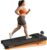 MERACH W50 Walking Pad Treadmills for Home, 12% Auto Incline, 400lbs Capacity, 3.5HP Super Quiet Brushless, 16.5″x41.3″ Spacious Running Belt, Under Desk Treadmill with Remote & LED
