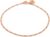 KEZEF Sterling Silver, 14k Gold Plated Silver & Rose Gold Plated Silver Figaro Chain | Fine Diamond Cut 1.5mm Bracelet & Anklet for Women, Girls and Men