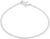 KEZEF Sterling Silver Bracelets for Women – 2mm Miami Cuban Chain Bracelet | Dainty Silver Bracelet Anklet for Woman, Men and Girls – Diamond Cut Elegant Durable Link Chain | 10″ – 11″ Length