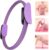 Pilates Ring Fitness Trainer, 2025 New Pilates Circles for Workouts Beginners Men Women,Yoga Rings Home Exercise Equipment Fitness Circle for Toning Arm Thigh