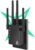 105-Device Compatible WiFi Extender Signal Booster, WiFi Extender, 12880 Sq.Ft Long Range, Dual Band 5GHz/2.4GHz 1200Mbps, Simple Installation for Home & Outdoor