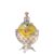 Khadlaj Perfumes Hareem Al Sultan Silver – Floral, Rose, Musky, Sweet & Woody- – Long-Lasting Concentrated Perfume Oil for Unisex, 1.18 Ounce