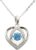 sterling silver contour pendant necklace, girl’s jewelry 18 necklace, fashionable accessory necklace, can be the gift for girls.