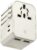 Spigen Universal Travel Adapter, 45W International AC Plug Adapter, International Travel Charger for EU UK AUS, Worldwide Travel Adapter, 2 USB-A & 2 USB-C Multiple Ports for Mobile, Dune Beige