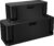 ZhiYo Cable Management Box Black, 2Pack Cord Organizer Box – Extra Large and Medium Size, Cord Hider Box to Conceal Power Strips on Desk or Floor, Made from Electrically Safe ABS Material