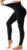 Bluemaple High Waisted Leggings for Women – Tummy Control Pants Non See Through Workout Soft Yoga Pants for Running Plus Size