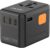 Acer 70W GaN Universal Travel Plug Adapter – International Power Adapter with 3 USB C & 1 USB A, Worldwide Power Outlet Travel Essentials for USA to European UK AUS Ireland, Type C/G/I/A, Black