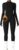 AEEZO Womens Long Sleeve Workout Jumpsuit Zip Up Yoga Rompers Sexy Tummy Control One Piece Bodycon Bottom Pants