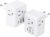 2 Pack European Travel Plug Adapter, International Power Plug Adapter with 3 Outlets 3 USB Charging Ports(1 USB C), Type C Plug Adapter Travel Essentials to Most Europe EU Spain Italy France Germany
