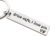 ZEARPT Drive Safe I Love You Keychain, A–Z Initial Engraved Stainless Steel Key Ring, Personalized Gift for Boyfriend, Husband & Family Members