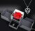 Eternal Red Preserved Roses in a Box – Featuring a Heart Necklace Engraved, Made from Real Eternal Red Roses, Perfect Romantic Gift for Birthdays, Anniversaries, Mother’s Day