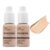 2 Pack PHOERA Foundation, Flawless Soft Matte 24HR Oil Control Full Coverage Foundation Makeup for Women.102 Nude-30ml