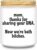Funny Birthday Gifts for Mom,Mom Gifts from Daughter Son,Unique Mothers Day Thanksgiving Christmas Gift Lavender Scented Candles for Women