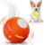 PetDroid Interactive Dog Toys Dog Ball, [Newly Upgraded] Durable Motion Activated Automatic Rolling Ball Toys for/Small/Medium/Large Dogs,USB Rechargeable(Orange)