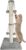 Dimaka 29” Cat Scratching Post, Natural Sisal Rope Scratcher Post, Kitten Claw Scratch with 4 DanglingToy Balls for Large Cats (Grey)