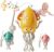 Baby Stocking Stuffers 6-12 12-18 Months Boys Girls, Tummy Time Musical Crawling Dancing Squid Octopus Toy for 1 2 3 4 5 Year Old Kid, Toddler Birthday Christmas Gifts for Grandkids