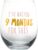 Pearhead I’ve Waited 9 Months Stemless Wine Glass, Mother’s Day Gift for New Mom, Funny Pregnancy Gift, 16 oz