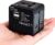 Universal Travel Adapter, 2026 Ultra-Slim 25W PD Fast Charger, 4-Port (1 AC/1 USB-A/2 USB-C) International Power Adapter, Worldwide Plug Adapter for EU/UK/AU/Asia, Travel Essentials for 200+ Countries