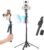 Acer Gadget Auto Face Tracking Tripod for iPhone/Cell Phone/Android/Camera with Light and Remote, 64″, No App, 360°Rotating Tripod Selfie Stick for Tiktok YouTube Vlog Live Streaming Video Recording