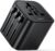 SooPii Universal Travel Adapter Worldwide, Travel Plug Adapter with AC Outlets(Type A C G I), Small International Socket Adapter for UK, US, Europe, Japan, Ireland, Australia 200+ Countries