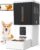 Automatic Dog Feeder with Camera: 8L/33 Cups 5G WiFi Timed Food Dispenser for Medium Dogs – 1080P HD Night Vision Video Recording 2-Way Audio APP Control