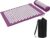XiaoMaGe Acupressure Mat and Pillow Set with Bag – Large Size 28.7 X 16.5 inch Acupuncture Mat for Neck & Back Pain, Muscle Relaxation Stress Relief, Sciatica Pain Relief Pillow (Purple)
