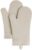 KITCHENAID Ribbed Soft Silicone Oven Mitt 2-Pack Set, 7.5″x13″, Milkshake