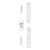e.l.f. Clear Brow & Lash Mascara, Dual-Sided Brushable Clear Gel For Groomed Brows & Eyelashes, Long-Wear Conditioning Formula, Vegan & Cruelty-Free