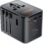 Universal Travel Adapter,Travel Plug Adapter for US/EU/UK/AU and Over 200 Countries Worldwide,European Travel Plug Adapter International Plug Adapter with 3 USB-C 45W PD Fast Charging&2 USB-A Adaptor