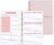 Weekly Planner Undated Planner Book with To-Do List,Weely Goals,Habit Tracker, 5.7″X 8″ Inch for 52 Weeks Planning Pink for Women
