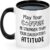Maustic Birthday Gift for Dads from Daughter, Gifts for Dad, Dad Mug, Funny Birthday Father’s Day Gifts, Your Coffee Be Stronger Than Your Daughters Attitude, 11Oz